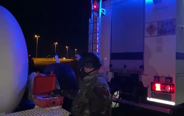 Sabunçuda əl qumbarası aşkarlanıb - FOTO/VİDEO