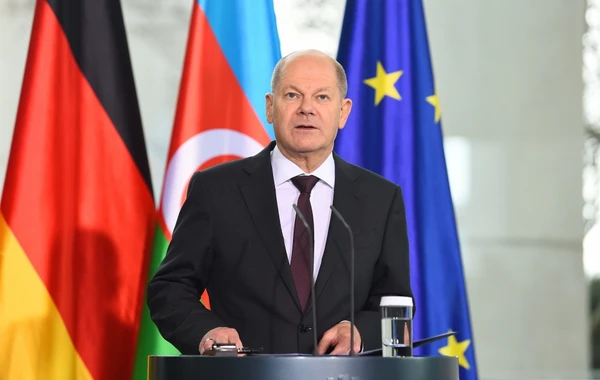Президент Азербайджана и Канцлер Германии провели совместную пресс-конференцию - ВИДЕО
