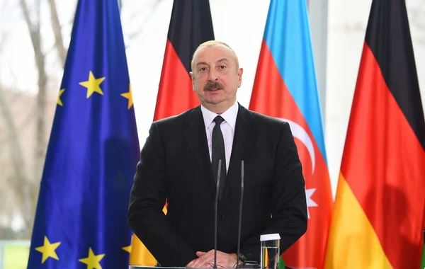 Президент Азербайджана и Канцлер Германии провели совместную пресс-конференцию - ВИДЕО