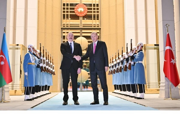 Prezident İlham Əliyev Rəcəb Tayyib Ərdoğanla görüşüb - YENİLƏNİB-2