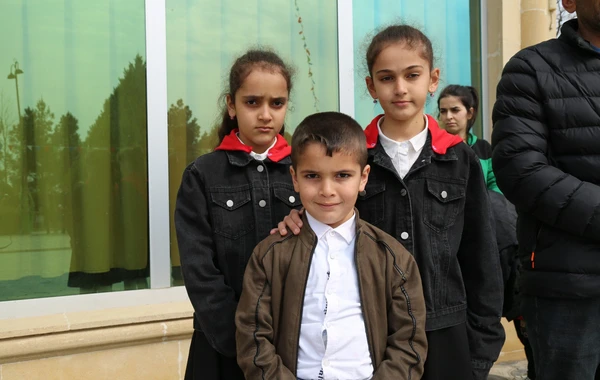 Talış kəndinə 20 ailə köçürüldü - FOTO