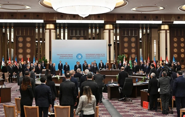 İlham Əliyev Türk Dövlətləri Təşkilatının Fövqəladə Zirvə Görüşündə çıxış edib - YENİLƏNİB + FOTO/VİDEO