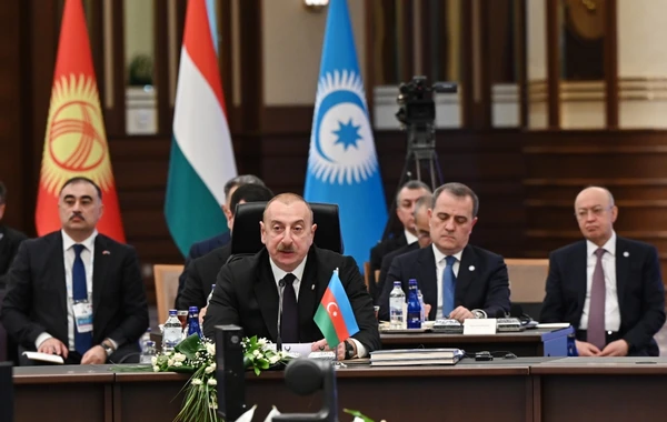 İlham Əliyev Türk Dövlətləri Təşkilatının Fövqəladə Zirvə Görüşündə çıxış edib - YENİLƏNİB + FOTO/VİDEO