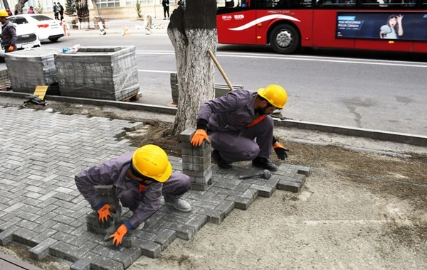 Paytaxtın küçə və prospektləri abadlaşdırılır - FOTO