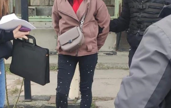 Ukraynada Rusiyaya casusluq edən qadın saxlanıldı - FOTOFAKT