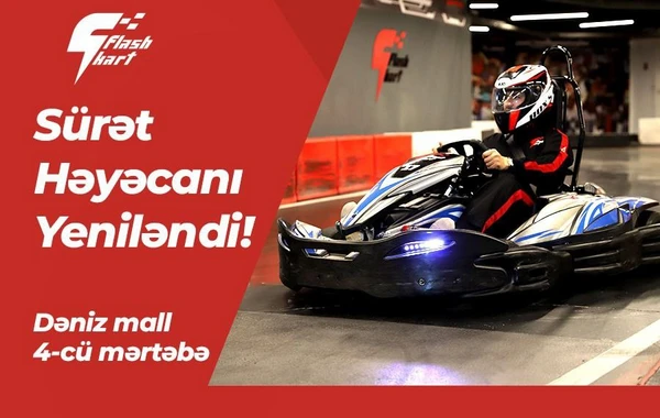 "Flash Kart"da sürət həyəcanı yeniləndi!
