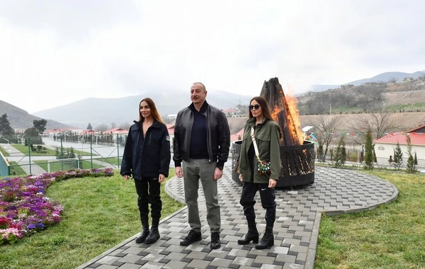 İlham Əliyev və Mehriban Əliyeva Tərtər rayonuna səfər ediblər - YENİLƏNİB-2 - FOTO