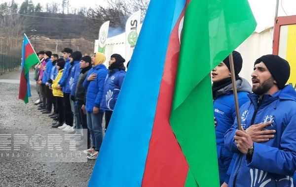 Акция на дороге Ханкенди-Лачын: демонстранты уже 98 дней требуют положить конец экотеррору