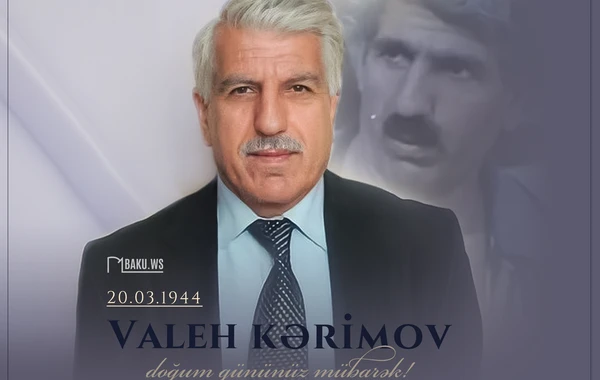 Xalq artisti Valeh Kərimovun 79 yaşı tamam oldu