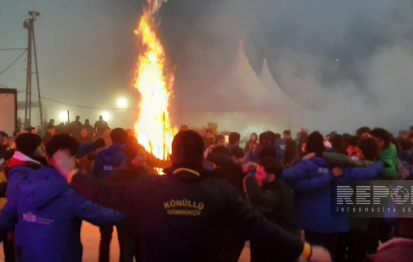 Акция протеста на дороге Ханкенди-Лачын продолжается и в праздничные дни - ФОТО