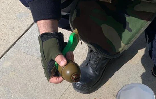 Bakıda hərbi sursat aşkarlandı - FOTO