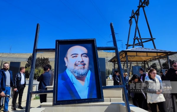 Oqtay Əliyev dəfn olunub - FOTO - VİDEO - YENİLƏNİB - 1