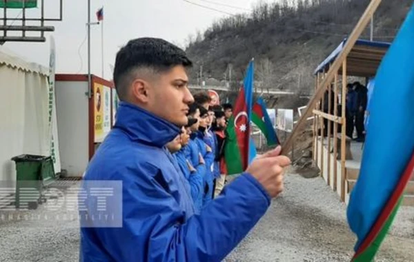 Экоакция на дороге Ханкенди - Лачын продолжается 104 дня - ФОТО