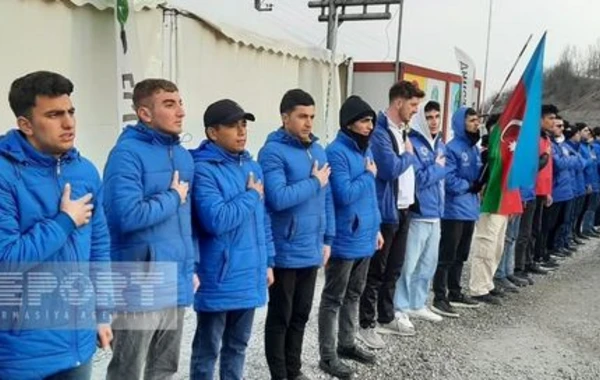 Экоакция на дороге Ханкенди - Лачын продолжается 104 дня - ФОТО