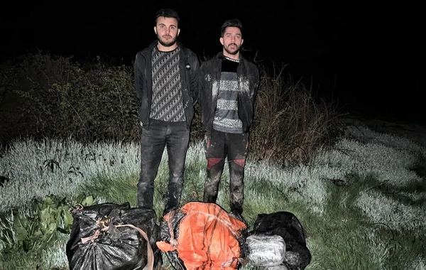 Azərbaycan-İran sərhədi pozulub, 2 nəfər saxlanılıb - FOTO