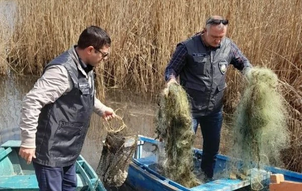 Qanunsuz balıq ovlayanlar saxlanıldı - FOTO