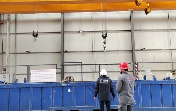Qaradağda təhlükəli kranın fəaliyyəti dayandırıldı - FOTO/VİDEO