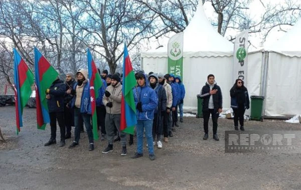 Экоакция на дороге Ханкенди-Лачын продолжается 112 дней, требования остаются неизменными - ФОТО