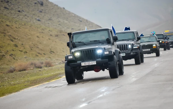 Bakı-Xızı-Şamaxı yolunda “Offroad” yürüşü keçirilib – FOTO/VİDEO