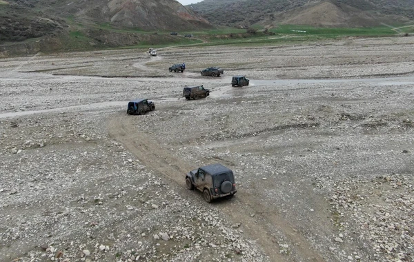 Bakı-Xızı-Şamaxı yolunda “Offroad” yürüşü keçirilib – FOTO/VİDEO