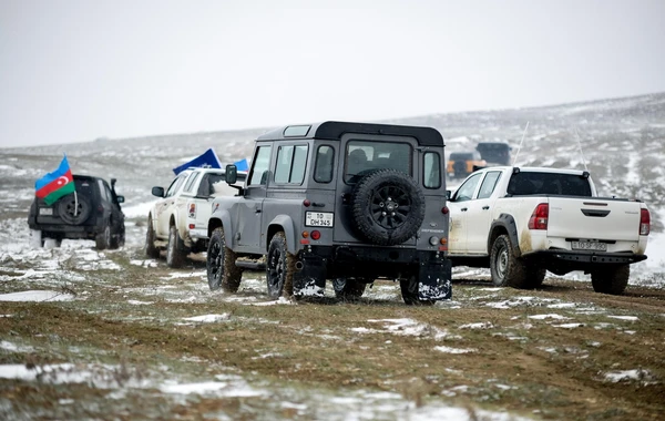 Bakı-Xızı-Şamaxı yolunda “Offroad” yürüşü keçirilib – FOTO/VİDEO