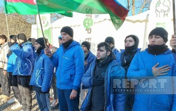 Ekofəalların Xankəndi-Laçın yolunda etiraz aksiyası 114 gündür davam edir - FOTO