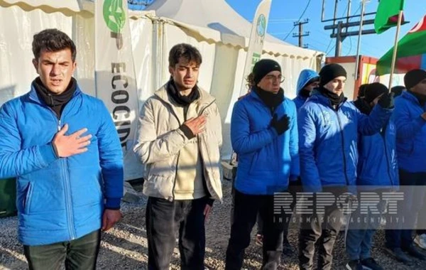Экоакция на дороге Ханкенди - Лачын продолжается 114 дней - ФОТО