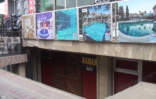 Bakıda "Hamam"ın faəliyyəti dayandırılıb - FOTO/VİDEO