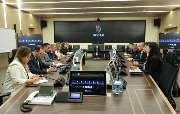 Состоялась встреча между SOCAR и Китайским нефтяным университетом - ФОТО