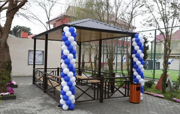 В Баку в рамках проекта "Наш двор" сдан в эксплуатацию новый двор - ФОТО