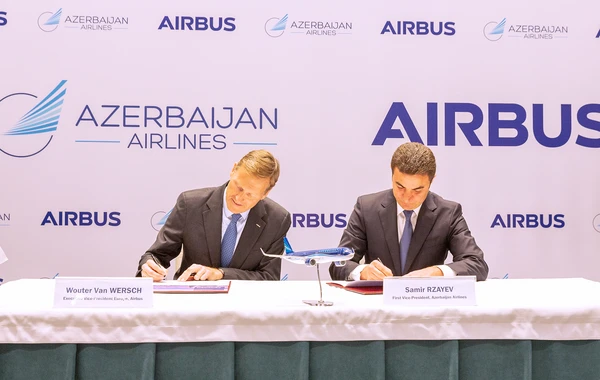 "Азербайджанские Авиалинии" заказали 12 самолетов семейства A320neo - ФОТО