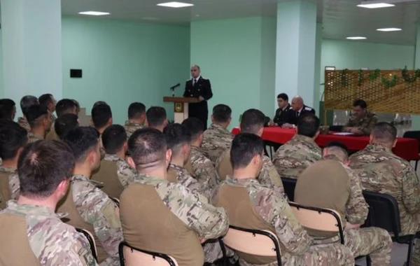 Военная прокуратура и Cилы спецназначения провели мероприятие по случаю 100-летия Гейдара Алиева - ФОТО