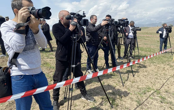 Türkiyə və yerli media nümayəndələri üçün azad edilmiş ərazilərə media-tur təşkil olunub - FOTO
