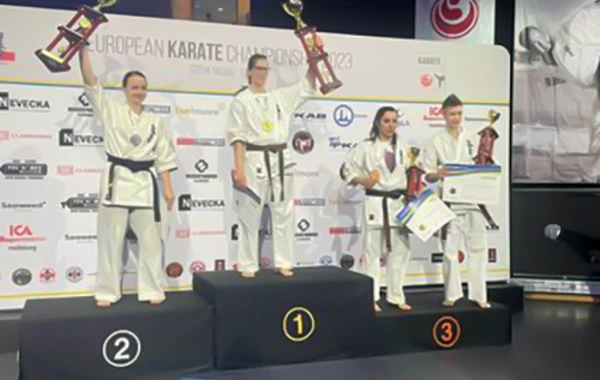 Şəhid kapitanın bacısı Avropa çempionatında uğur qazandı - FOTO