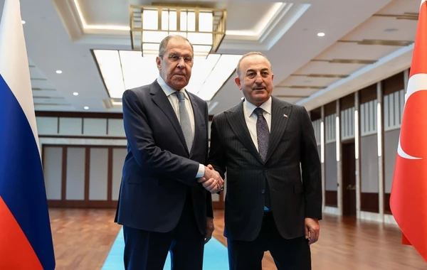 Ankarada Mövlud Çavuşoğlu ilə Sergey Lavrov arasında görüş başlayıb