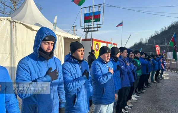 Xankəndi-Laçın yolunda sülhməramlıların avtomobil karvanı maneəsiz hərəkət edib - FOTO - YENİLƏNİB