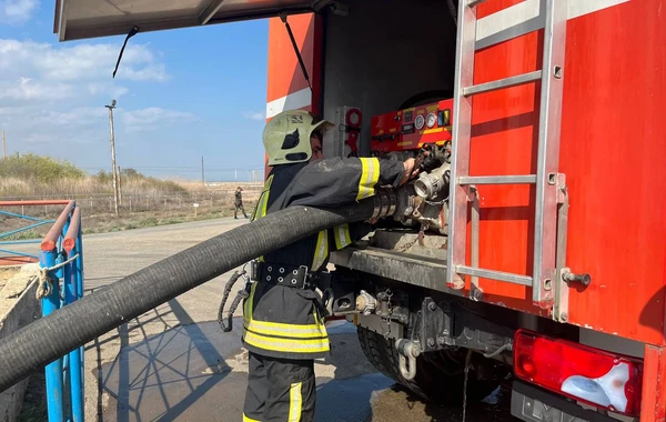 FHN neft yığma məntəqəsində təlim keçirib - FOTO/VİDEO