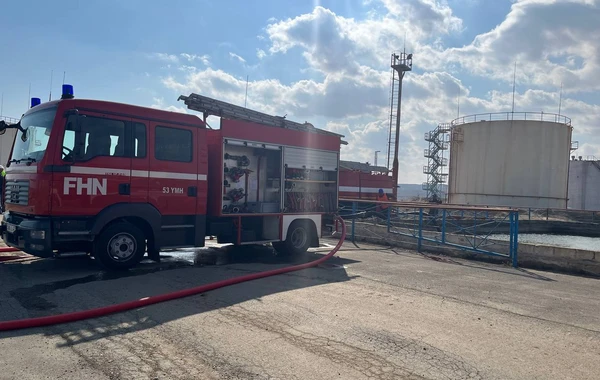 FHN neft yığma məntəqəsində təlim keçirib - FOTO/VİDEO