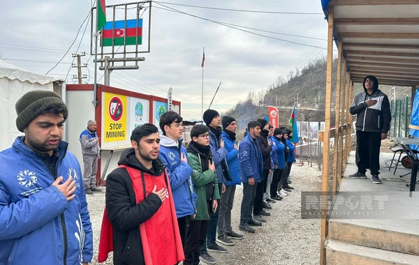 Xankəndi-Laçın yolunda sülhməramlıların avtomobil karvanı maneəsiz keçib - YENİLƏNİB - FOTO