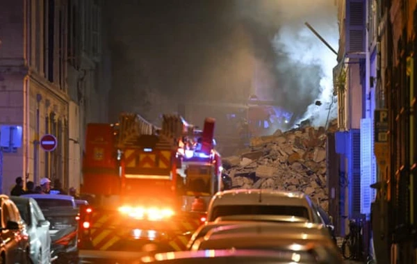 В Марселе после взрыва обрушился жилой дом - ВИДЕО