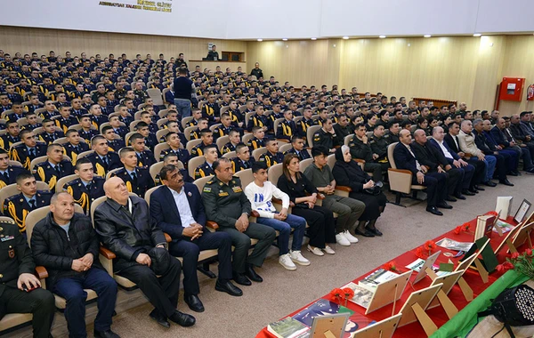 Şəhid mayor Elnur Əliyevin xatirəsi yad olunub - FOTO