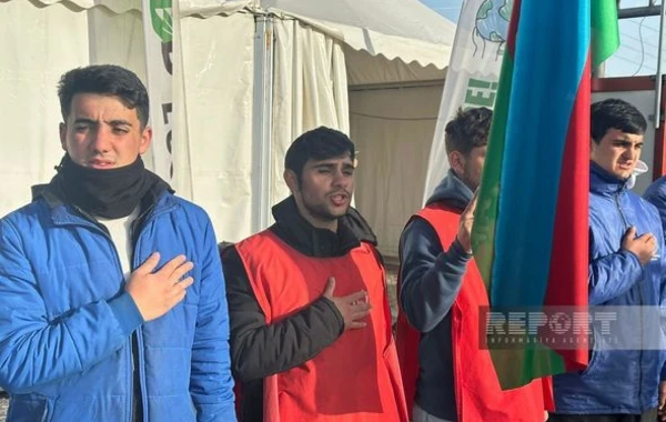 Xankəndi-Laçın yolu: Ekofəalların aksiyası 120 gündür yüksək fəallıqla davam edir - FOTO