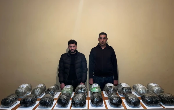 Azərbaycana 37 kilo narkotik keçirilməsinin qarşısı alındı - FOTO