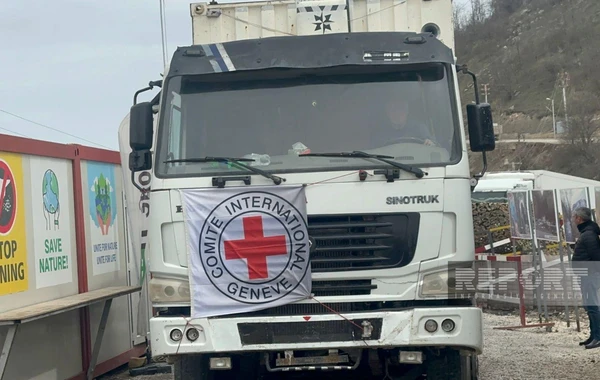 По дороге Ханкенди-Лачын беспрепятственно проехали автомобили МККК - ОБНОВЛЕНО + ФОТО