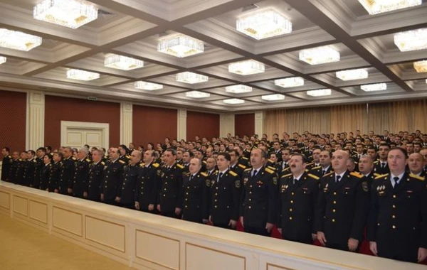 В полицейской академии состоялось мероприятие, посвященное 100-летию Гейдара Алиева - ФОТО