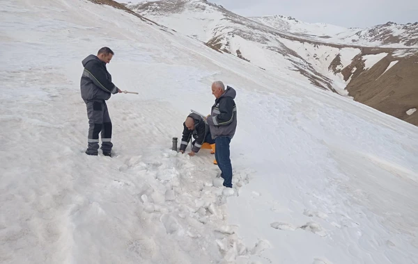 В Азербайджане сократились снежные запасы, водность рек ожидается ниже нормы