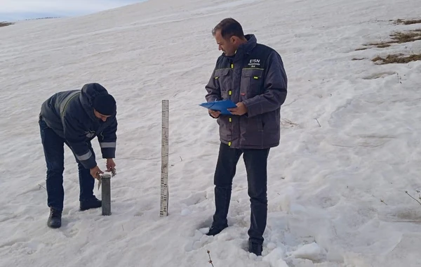 В Азербайджане сократились снежные запасы, водность рек ожидается ниже нормы