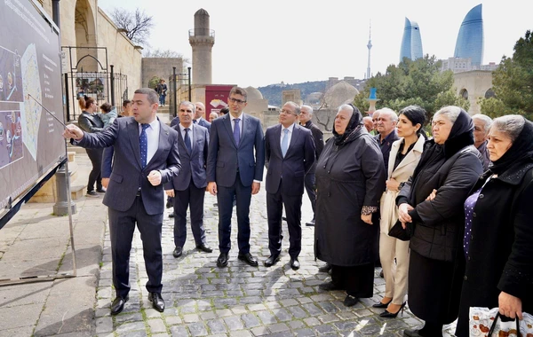 İçərişəhərdə küçəyə şəhidin adı verildi - FOTO