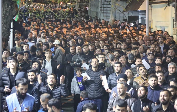 Bakıda ikinci Qədr gecəsindən FOTO-lar