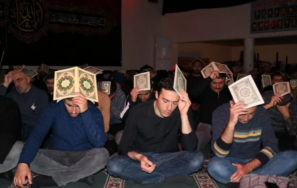 Bakıda ikinci Qədr gecəsindən FOTO-lar